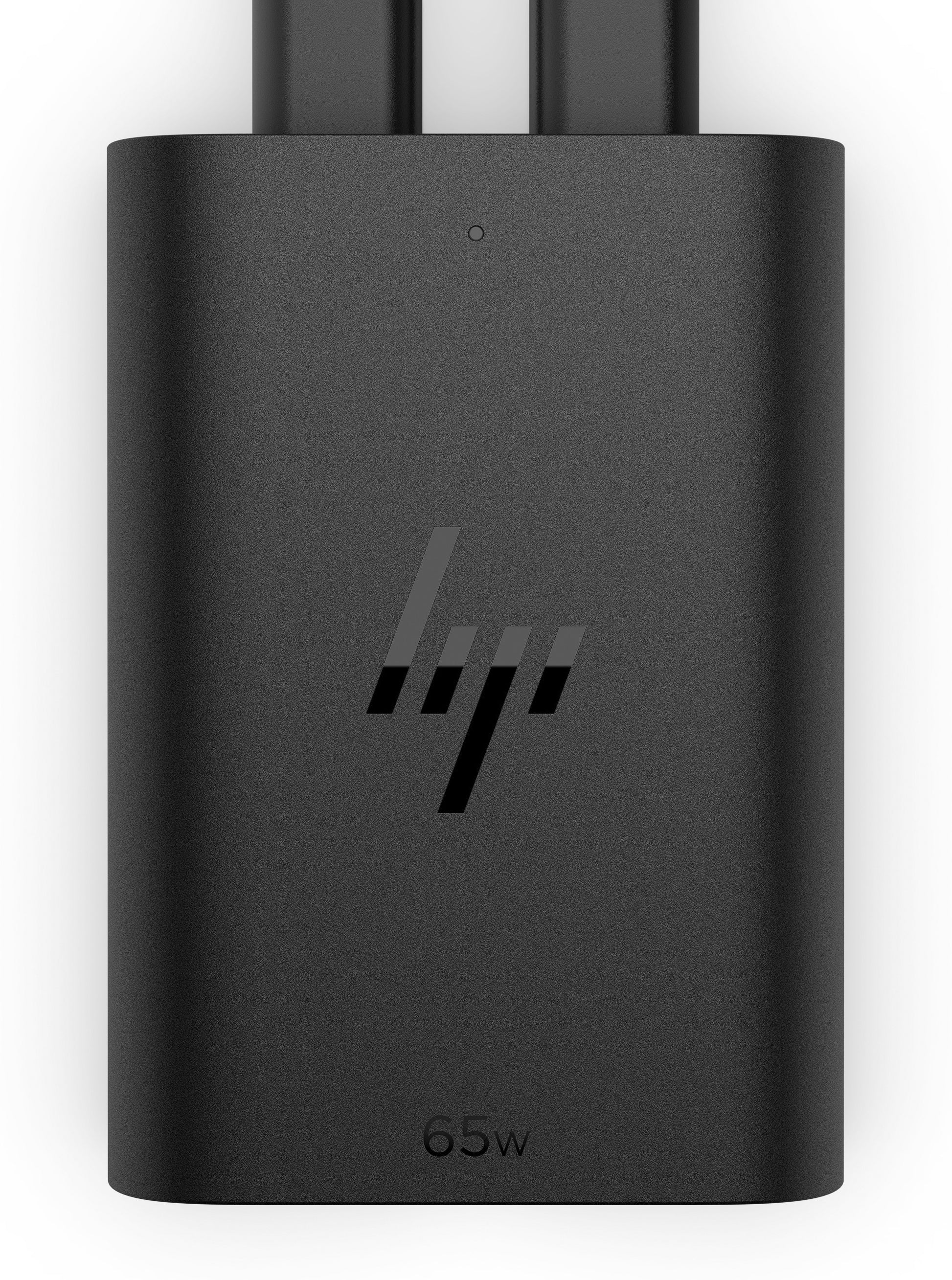 HP USB-Ladegerät 65 W – USB-C×2 – PD, GaN – Schwarz