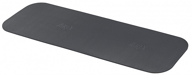 Airex Gymnastikmatte – 60 × 185 cm, 1,5 cm, grau, für Fitness, Gymnastik
