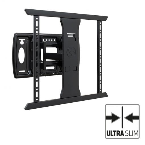 Hagor BRACKIT 2306 – Wandhalterung, schwenkbar, neigbar, für 40–65", VESA 200×100–400×400, bis 40 kg, schwarz