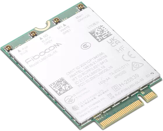 Lenovo Fibocom L860-GL-16 WWAN-Modul M.2 – 4G LTE (CAT16), 1000 Mbit/s – für Lenovo Laptops