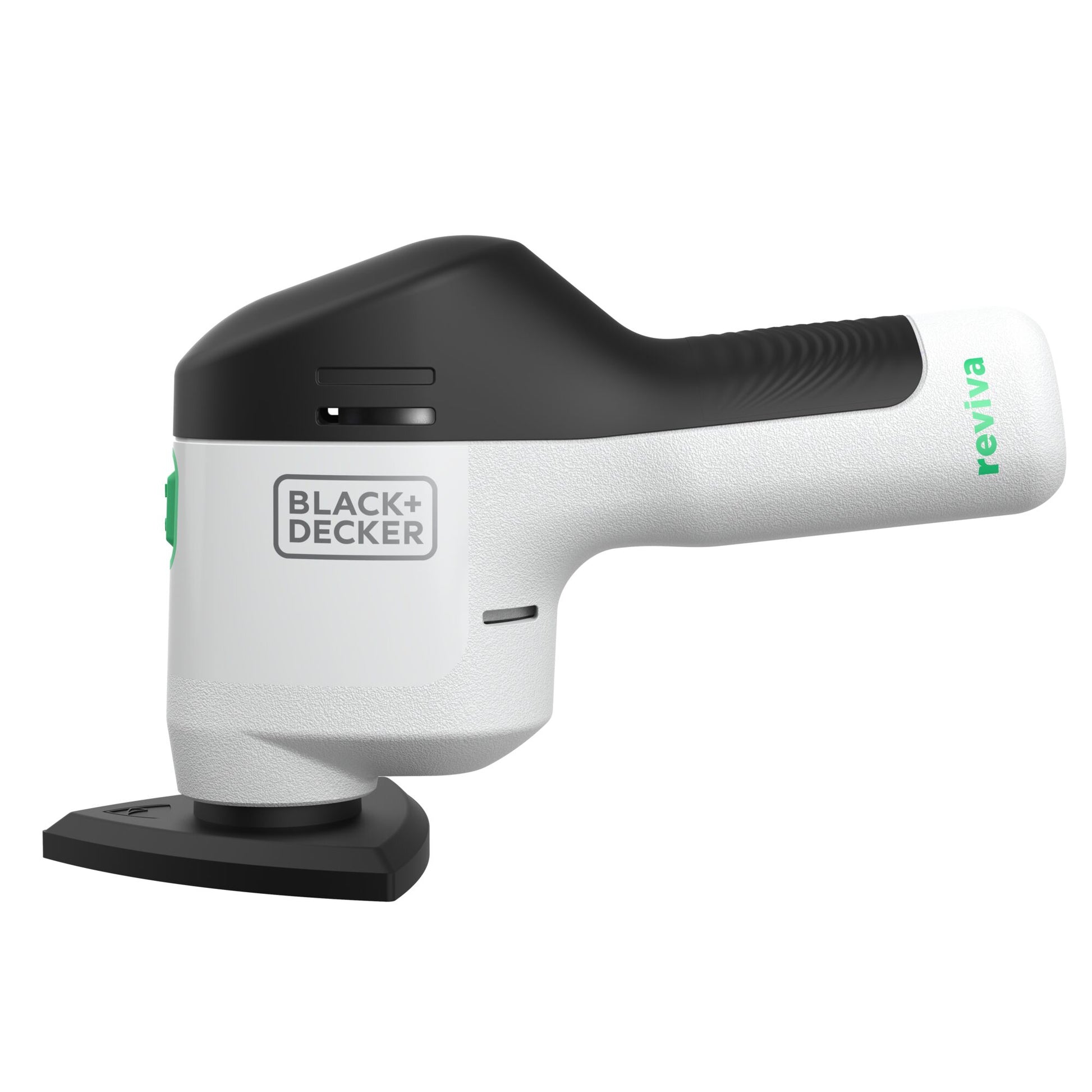 Black & Decker Akku-Deltaschleifer REVDS12C – 12 V – 92 × 92 mm – 1×1,5 Ah & Ladegerät – Klettfix-System