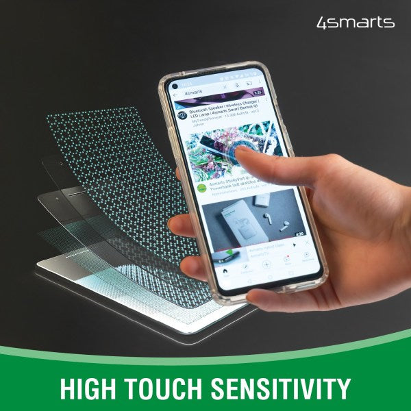 4smarts Displayschutz (Panzerglas), 10H – für Galaxy XCover 6 Pro