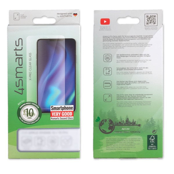 4smarts Displayschutz (Panzerglas), 10H – für Galaxy XCover 6 Pro