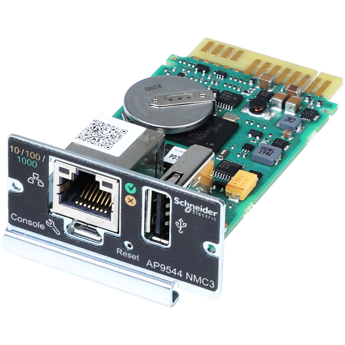 APC Netzwerk-Management-Karte für Easy UPS einphasig – 10/100/1000 Mbit/s, 1× RJ-45