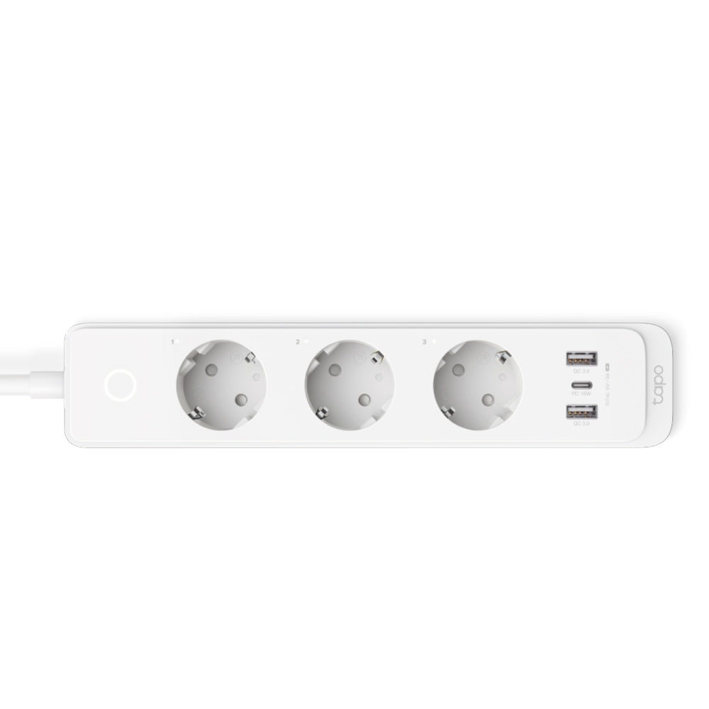 TP-Link Tapo P300 – Smart-Steckdose – WLAN, Bluetooth, 10 A, Typ F – für Amazon Alexa