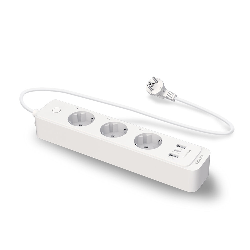 TP-Link Tapo P300 – Smart-Steckdose – WLAN, Bluetooth, 10 A, Typ F – für Amazon Alexa