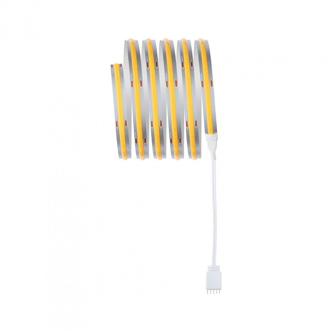 Paulmann LED-Strip MaxLED 500 – Basis Set, 1,5 m, 750 lm, 10 W, 2700 K, dimmbar, silber