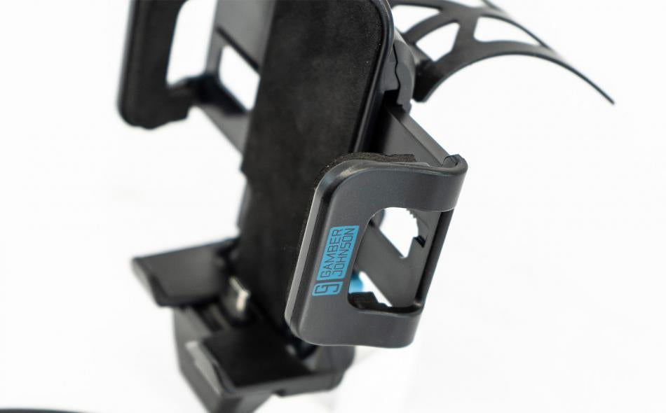 Gamber-Johnson 7160-1659-10 Kfz-Ladehalterung – Schraubbefestigung – USB-C – für Smartphone – Schwarz