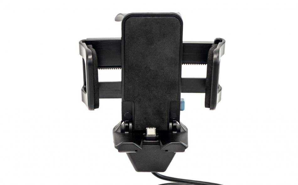 Gamber-Johnson 7160-1659-10 Kfz-Ladehalterung – Schraubbefestigung – USB-C – für Smartphone – Schwarz