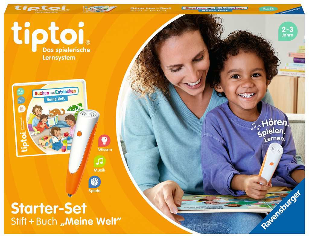 tiptoi Starter-Set – Meine Welt, 1 Spieler, ab 2 Jahren, Deutsch