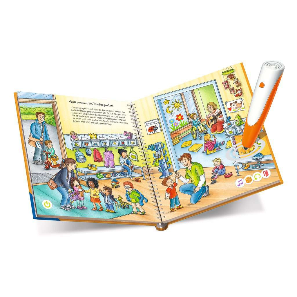 tiptoi Lernspiel – Kindergarten, Brettspiel, 1 Spieler, ab 3 Jahren, Deutsch