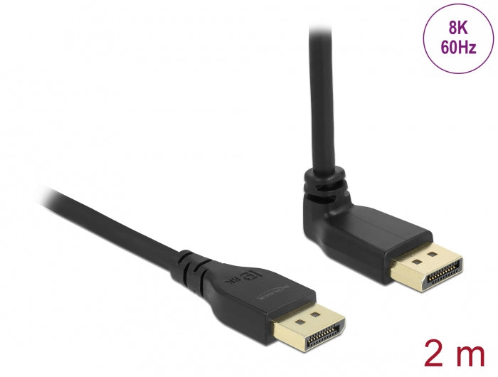 DeLOCK DisplayPort Kabel DP 1.4 8K 60 Hz – 2 m