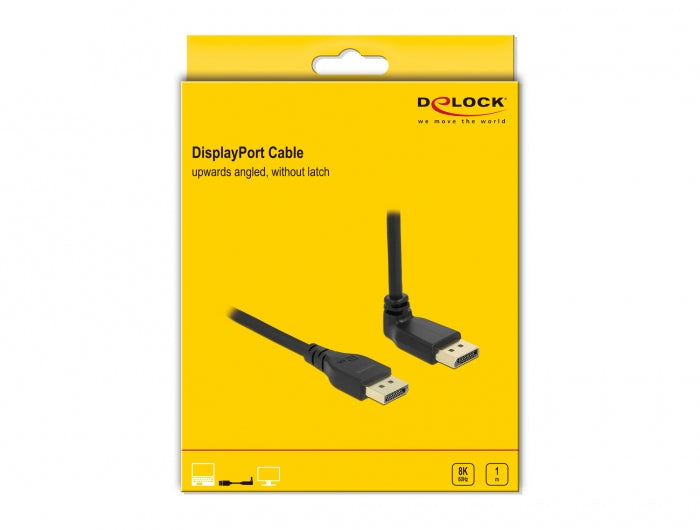 Delock DisplayPort Kabel DP 1.4 8K 60 Hz – 1 m