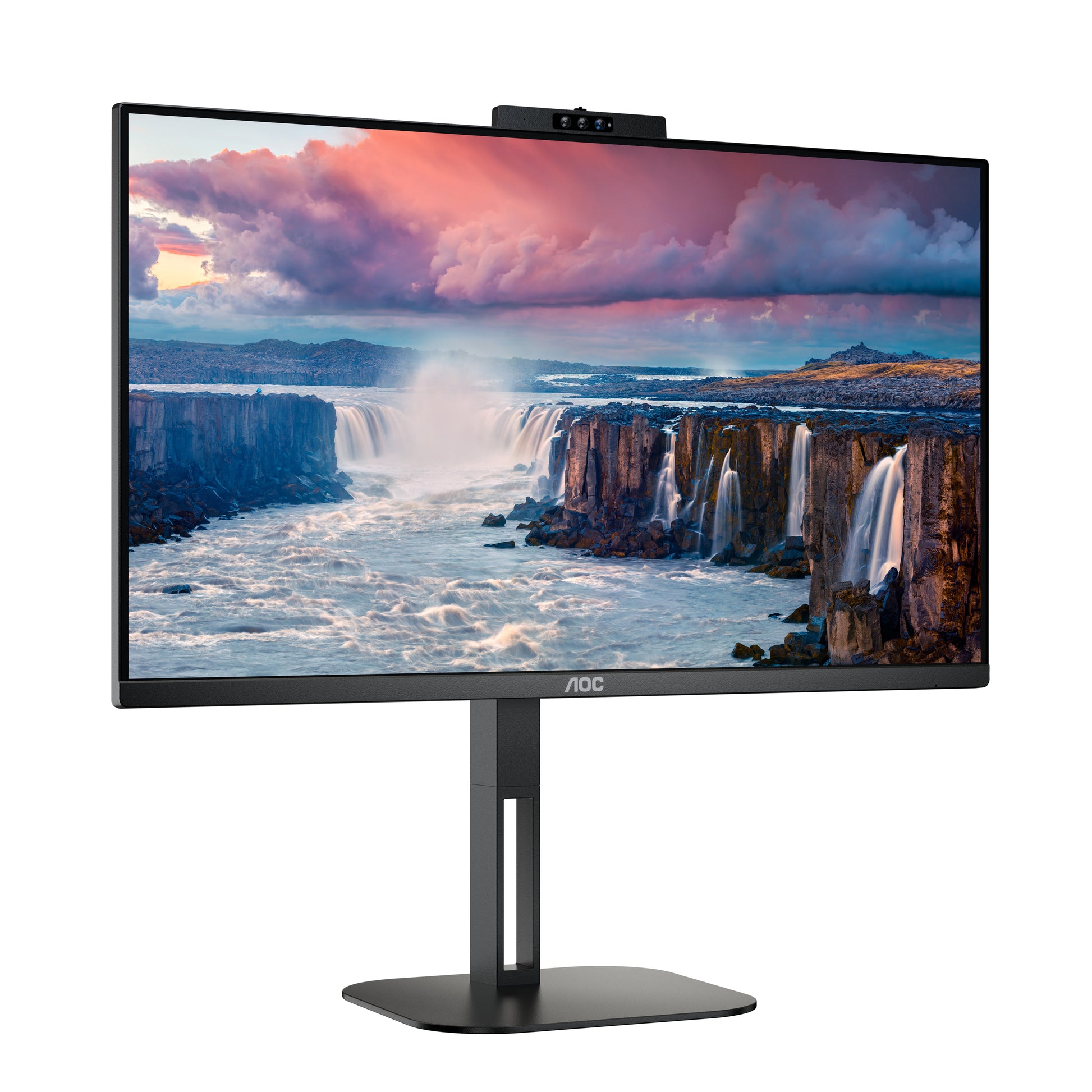 AOC 24V5CW/BK – 23,8", 1920 × 1080 (Full HD), IPS, USB-C 65 W, Webcam