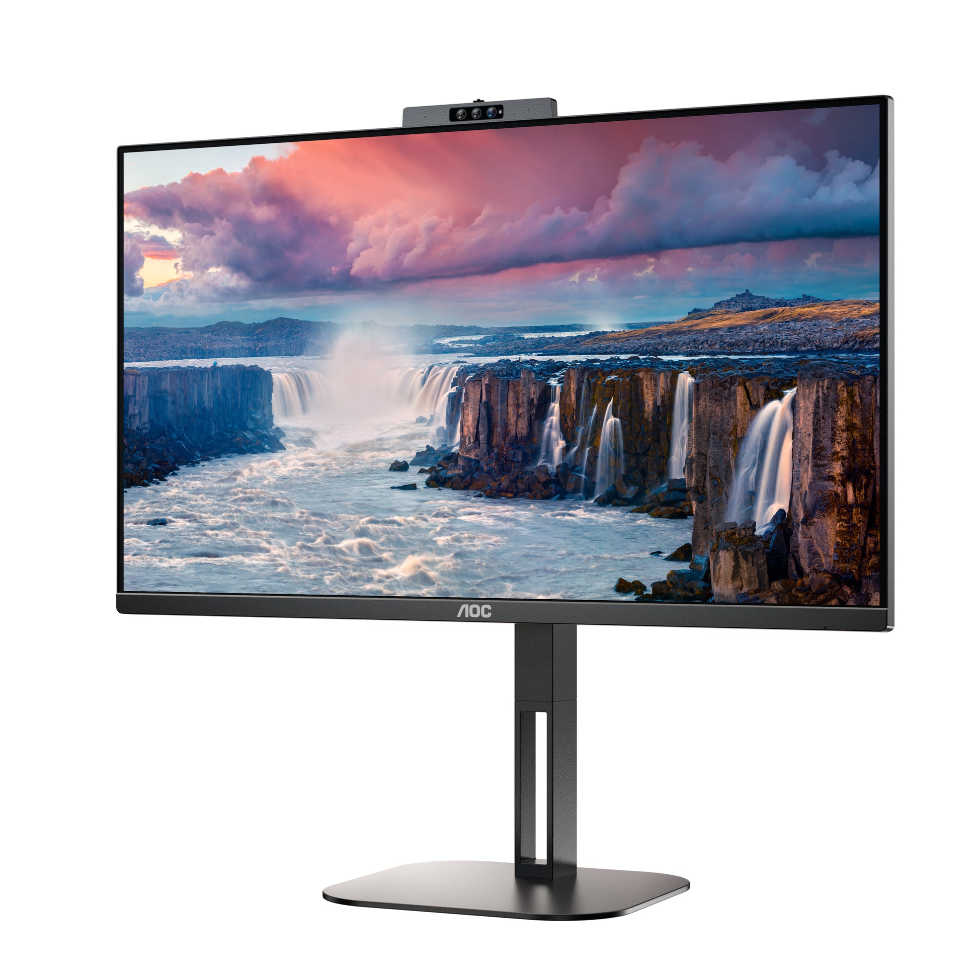 AOC 24V5CW/BK – 23,8", 1920 × 1080 (Full HD), IPS, USB-C 65 W, Webcam