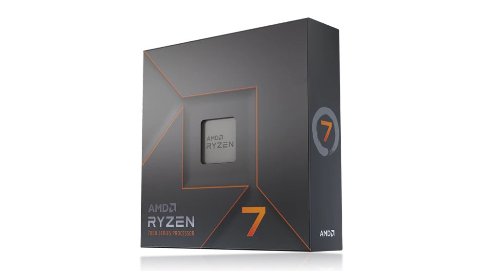 AMD Ryzen 7 7700X Prozessor – 8 Kerne/16 Threads, 4,5 GHz (Boost 5,4 GHz), AM5, 32 MB, 105 W, Box