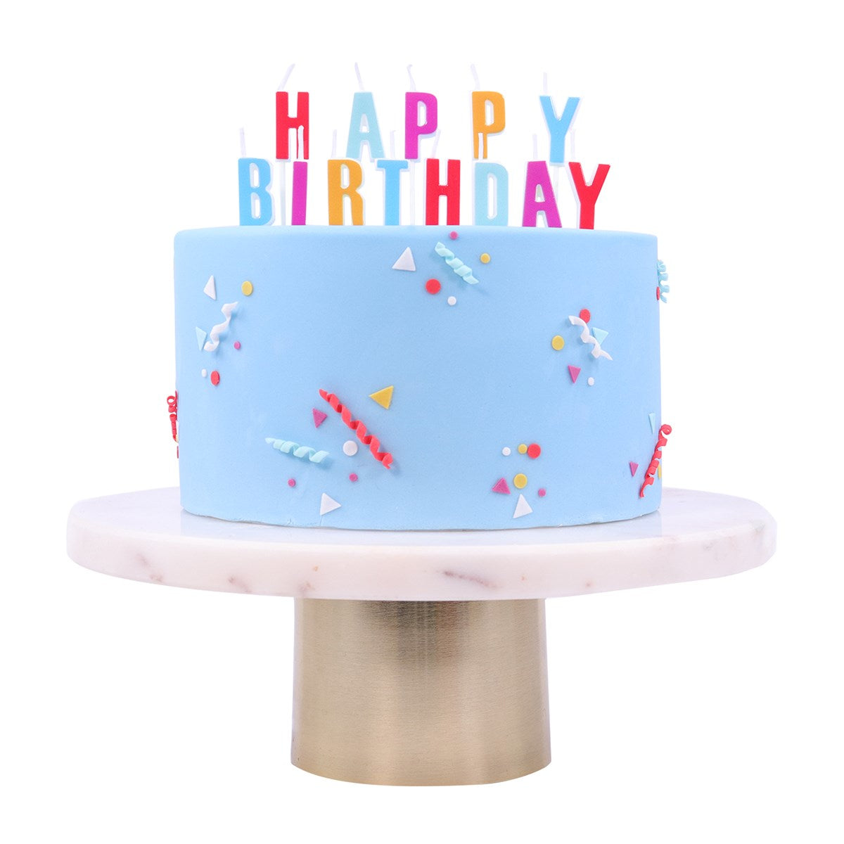 PME Geburtstagskerzen Geburtstag – mehrfarbig – 2,5 cm – 13 Stk