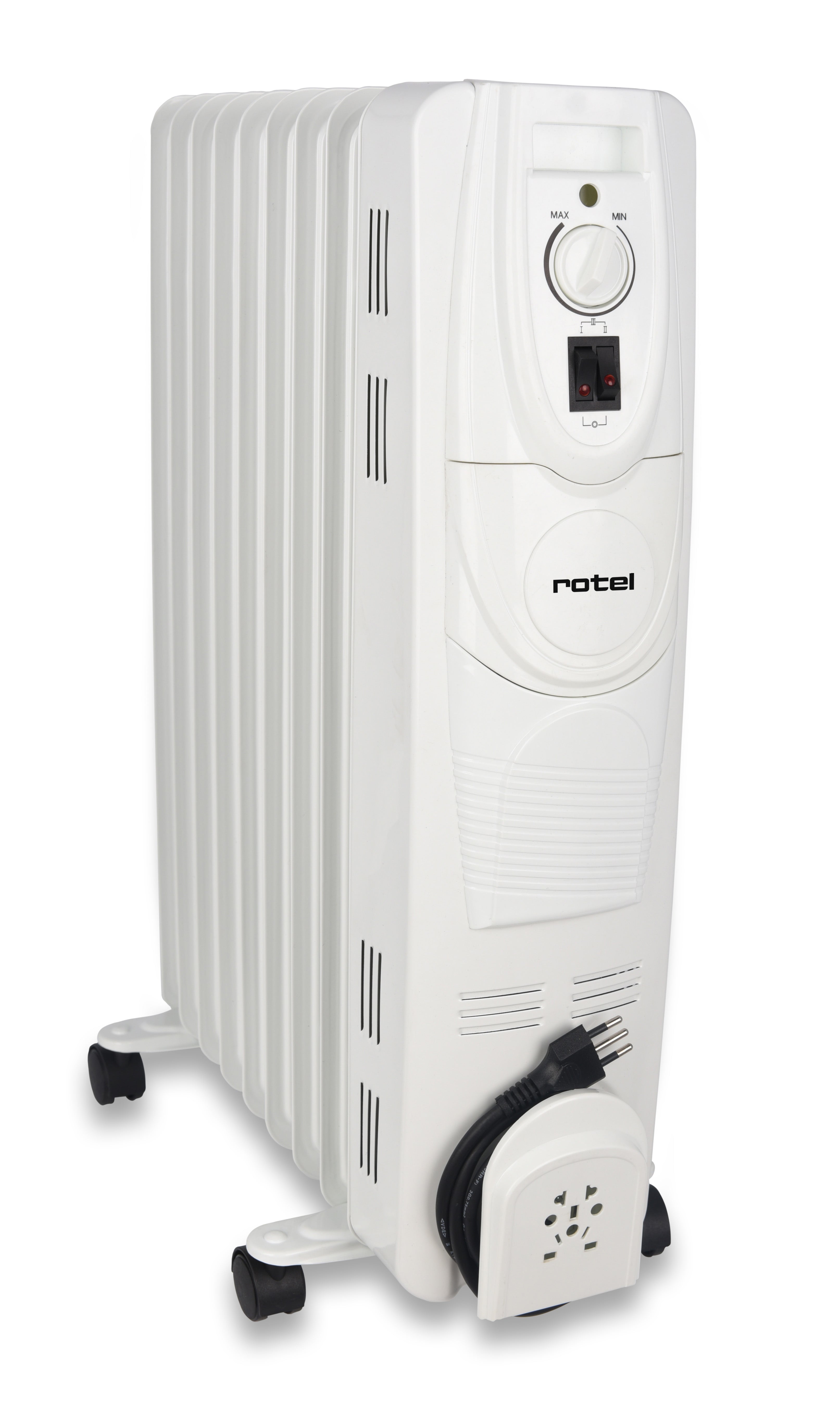 Rotel Ölradiator U7305CH – 2000 W, 9 Elemente, 3 Stufen, bis 20m²