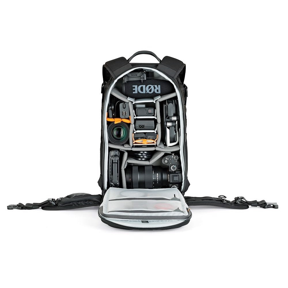 Lowepro ProTactic BP 350 AW II Kamerarucksack – 16 l, Notebook bis 33 cm, 6 Objektive – für DSLR, Drohne u. a.