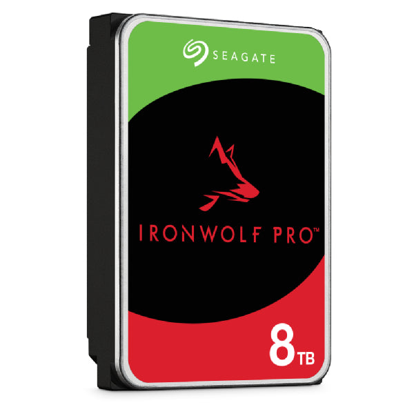 Seagate IronWolf Pro 8 TB – 3,5" SATA 6 Gbit/s, 7200 U/min, 256 MB Cache, NAS