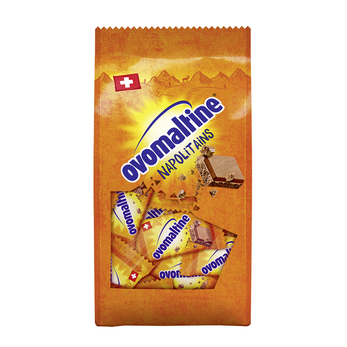 Ovomaltine Napolitains Guetzli – Milchschokolade – 250 g