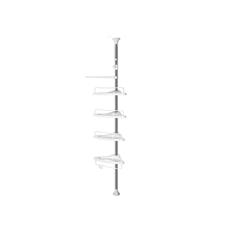 Songmics Duschregal BCB02SW – 89×28 cm, PP/Stahl (pulverbeschichtet), 2 kg, Klemmen, Weiss
