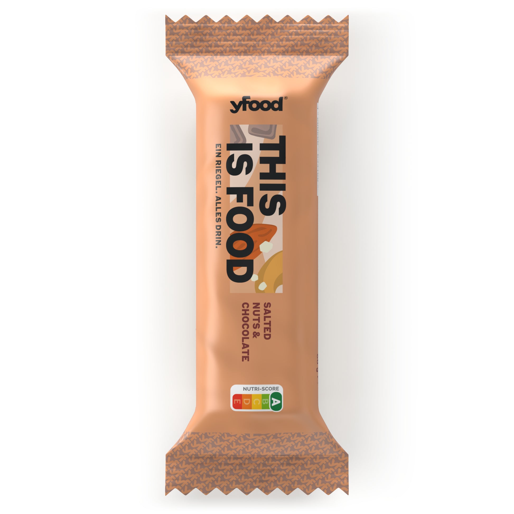 YFood Protein-Riegel – Salted Caramel – 12 × 60 g