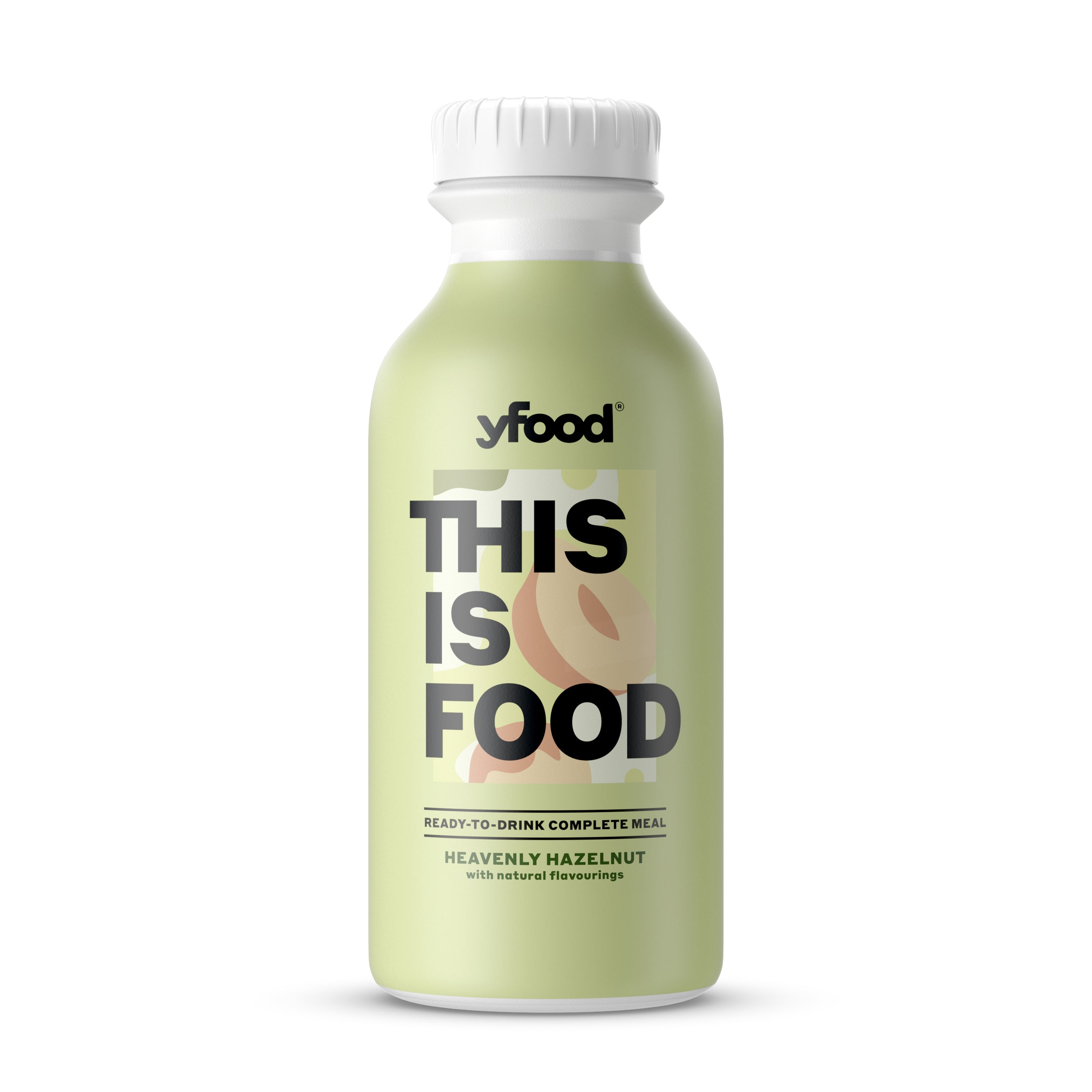 YFood Trinkmahlzeit Haselnuss, glutenfrei, laktosefrei – 6×500 ml
