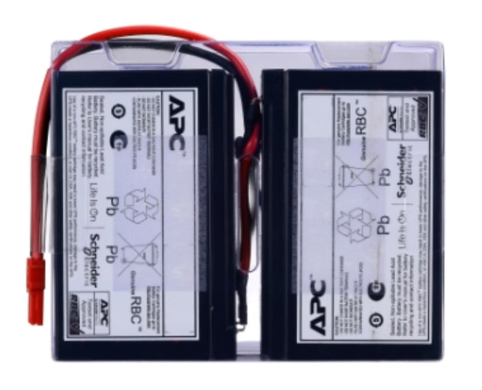 APC Akku – 216 Wh (9 Ah), 24 V, Blei (VRLA), 2er-Set
