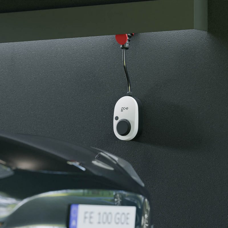 go-e Gemini flex Ladestation – 11 kW, 3-phasig, 400/230 V, Wandmontage, Typ 2, IP55, RFID, WLAN, Weiss