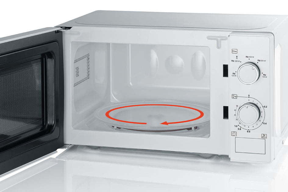 Severin Mikrowelle MW 7770 – 20 l, 700 W – weiss