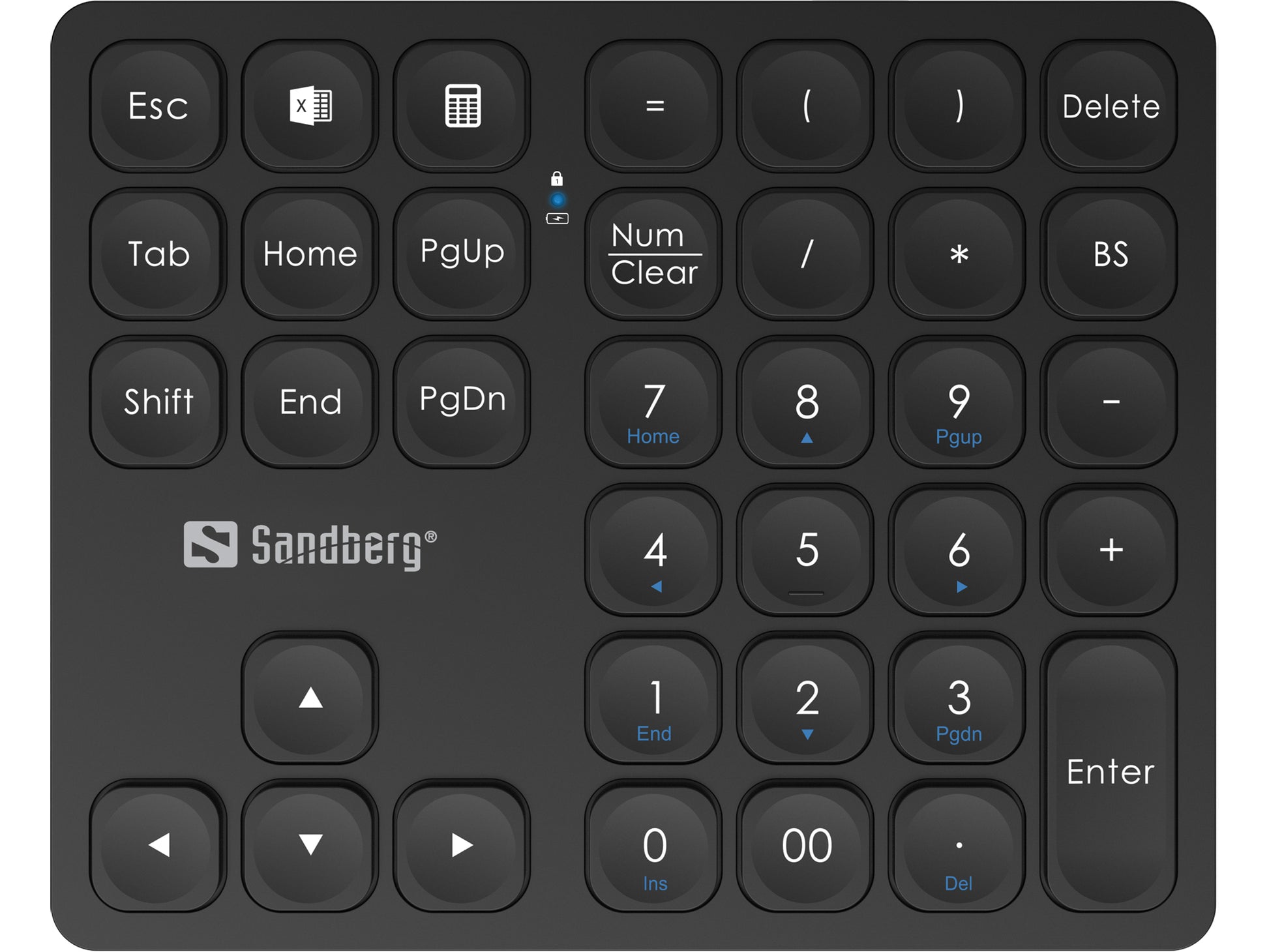 Sandberg Wireless Numeric Keypad Pro – Tastatur, kabellos