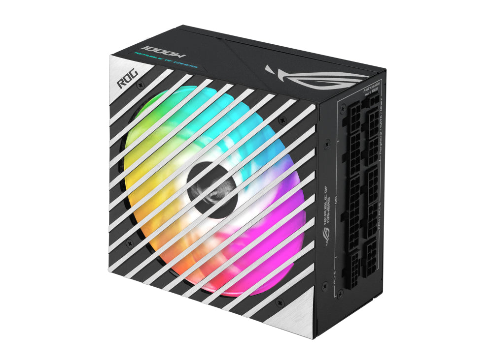 Asus Netzteil – 1000 W, Ausgangsanschlüsse 24-polig ATX, 3× 8-polig PCIe, Eingang 100–240 V – ROG Loki SFX‑L
