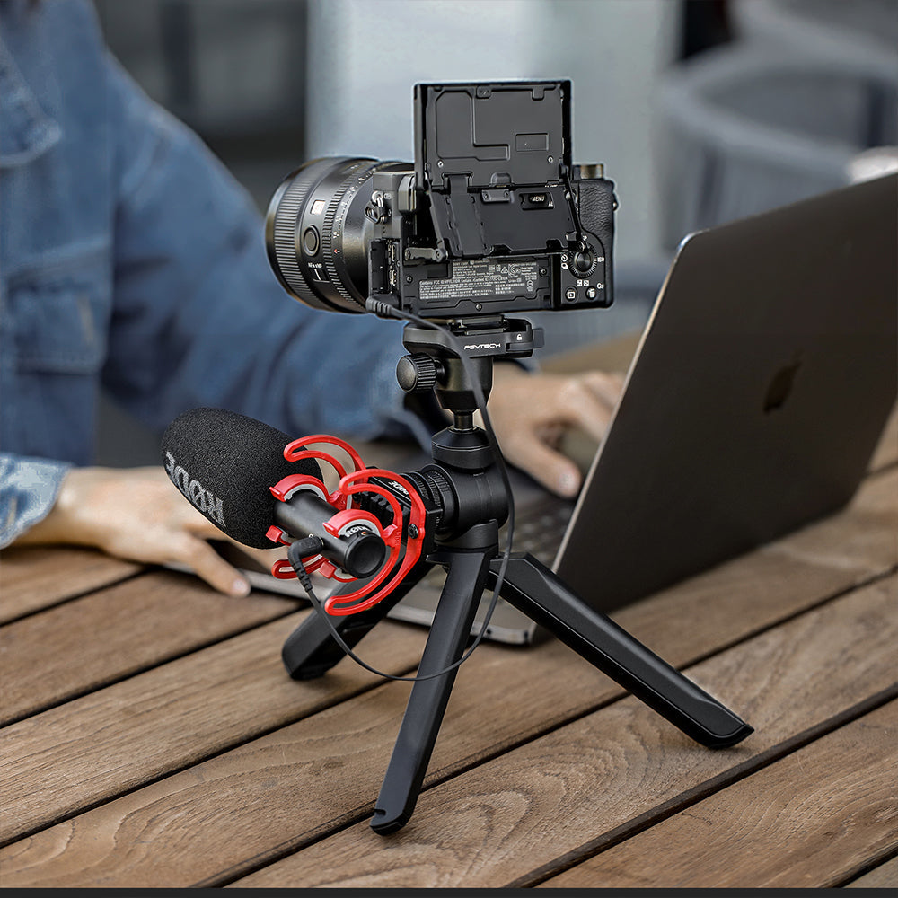 PGYTECH MANTISPOD 2.0 Mini-Stativ – bis 21 cm, 2 kg – Kugelkopf, Schnellwechselplatte, 1/4" – für Smartphone –