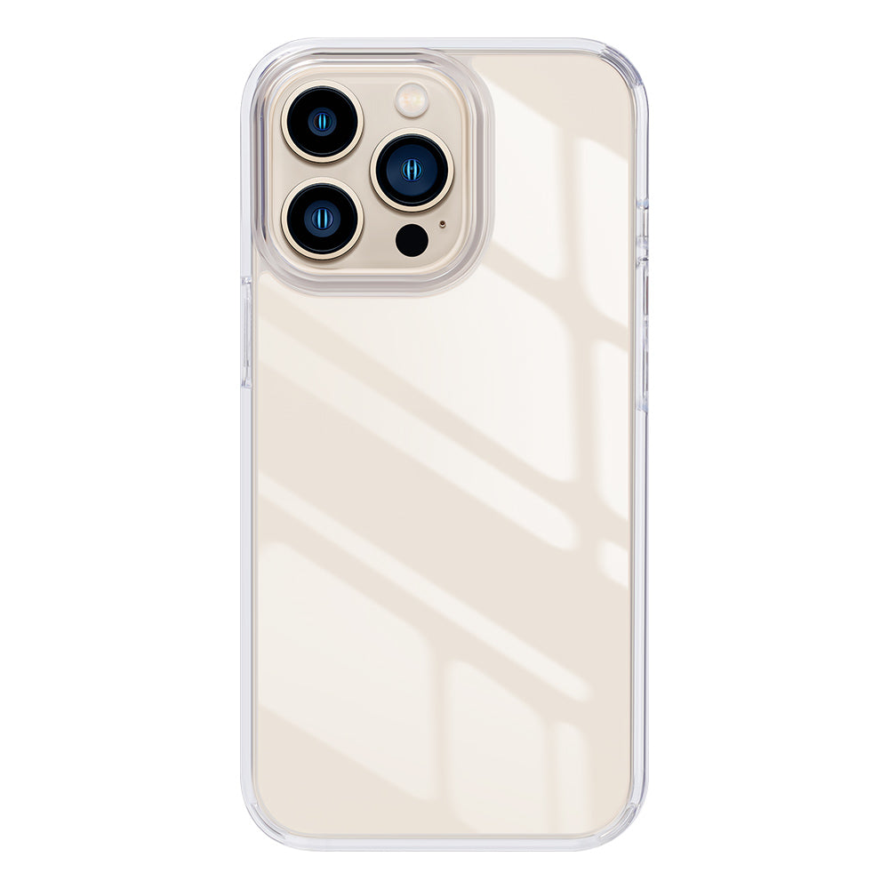 nevox StyleShell SHOCKFlex – Backcover – für Apple iPhone 15 Pro, PC+TPU, Transparent