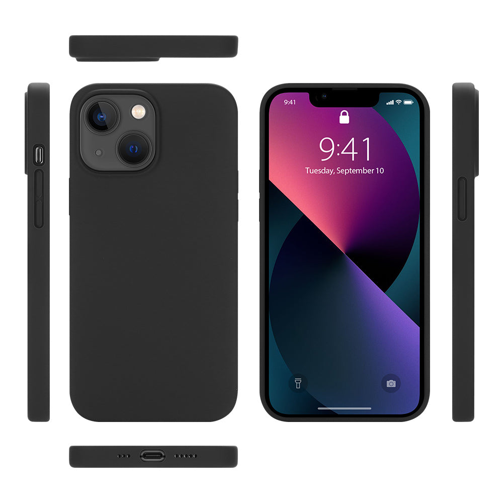 Nevox – Backcover StyleShell Shock – für Apple iPhone 16 Plus – schwarz – Silikon