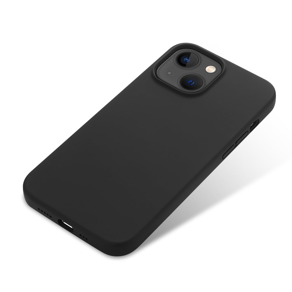nevox StyleShell Shock Backcover – für Apple iPhone 15 Plus, MagSafe, Silikon, Schwarz
