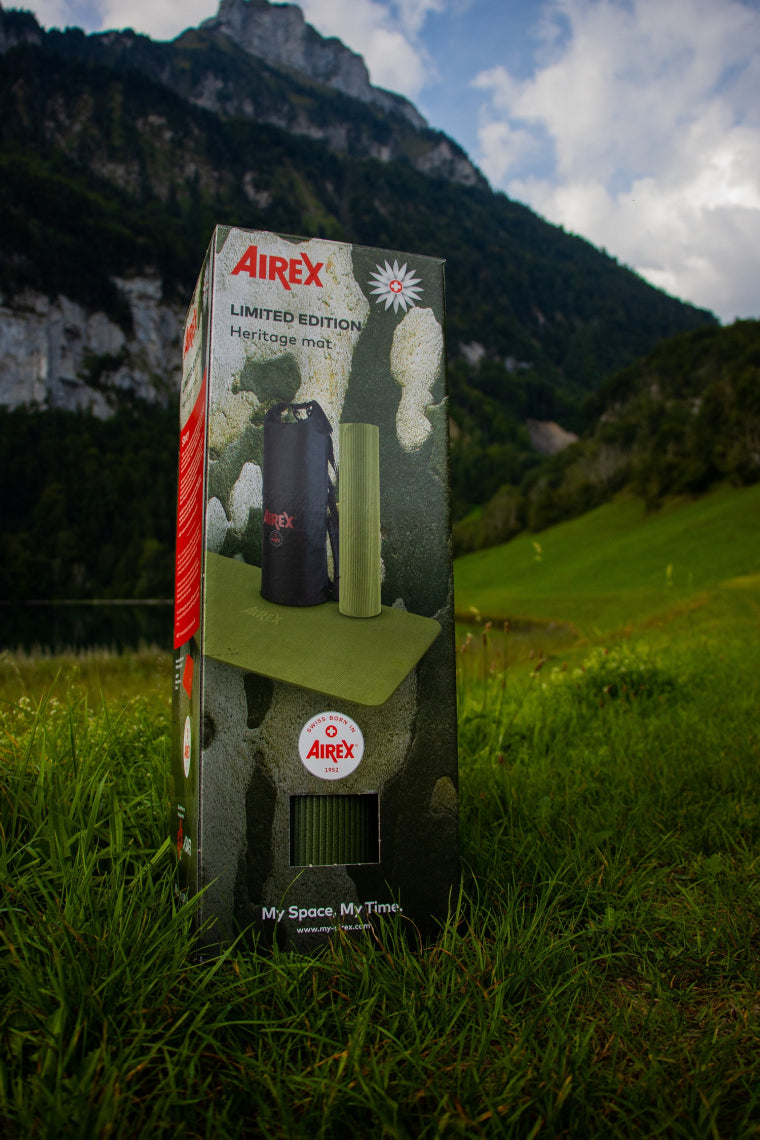 Airex Bodenmatte Heritage – Grün, Dicke 0,8 cm