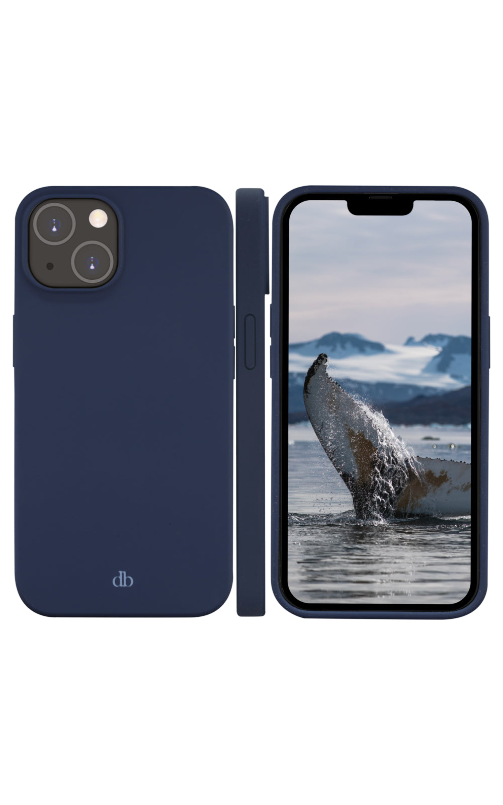 dbramante1928 Monaco – Backcover – für Apple iPhone 14, Recycling-Kunststoff, Blau