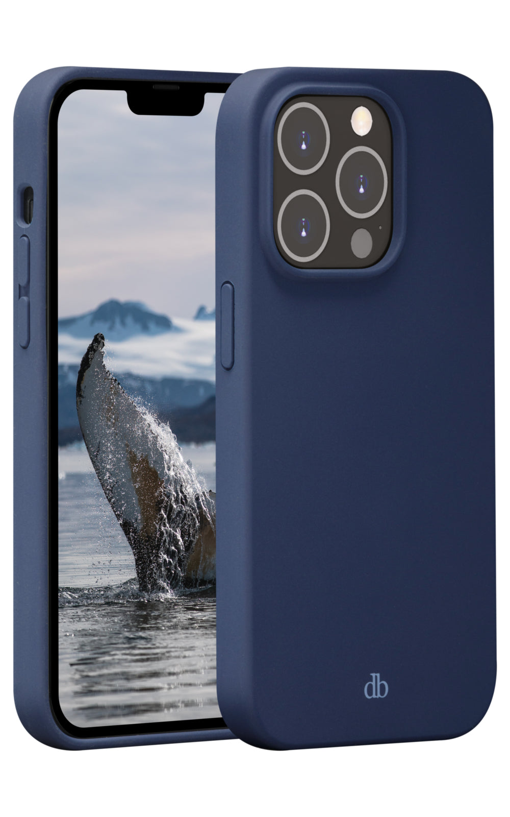 dbramante1928 Monaco Backcover – für Apple iPhone 14 Pro, Recycling-Kunststoff, Blau