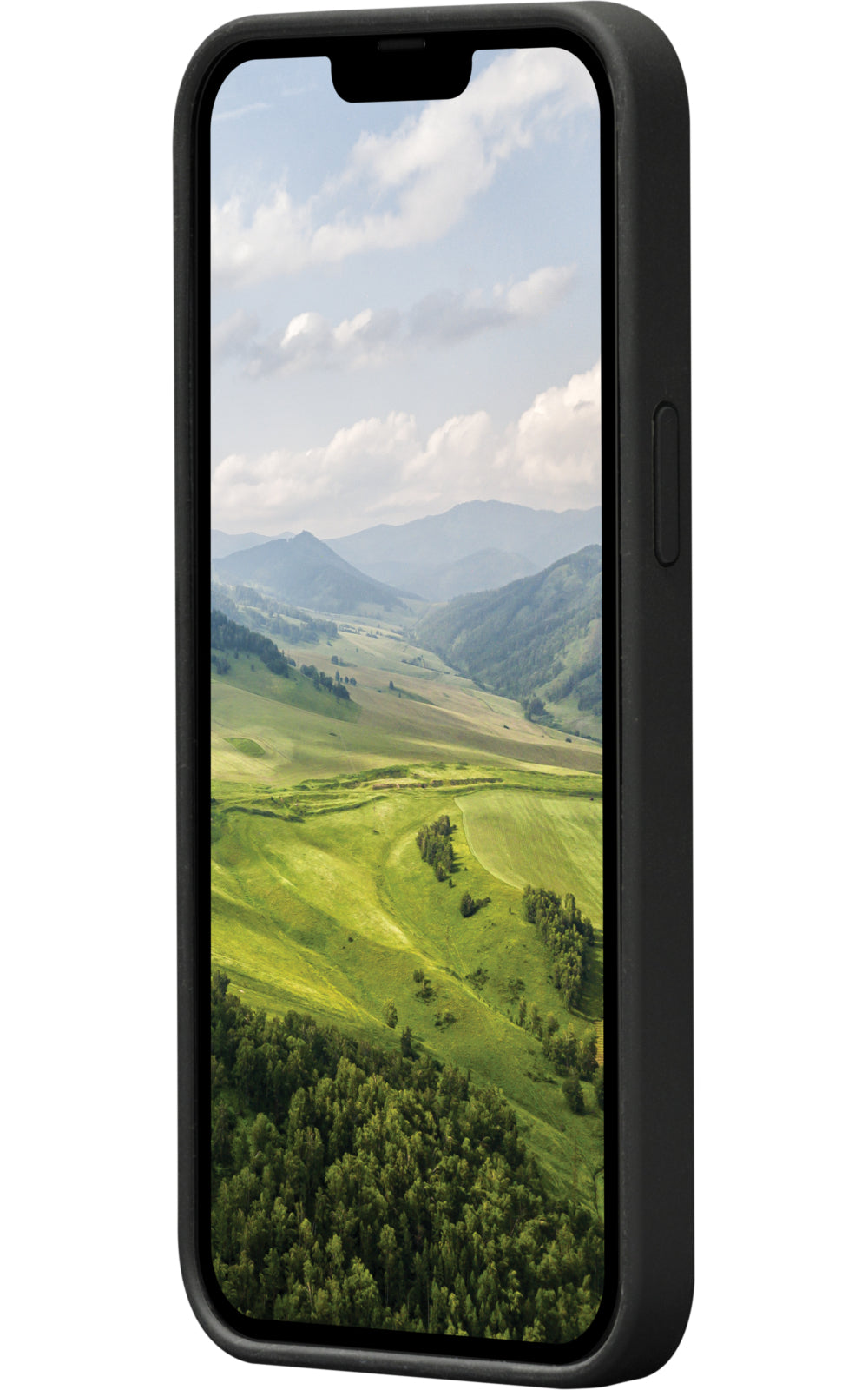 dbramante1928 Backcover – für Apple iPhone 14 Plus, Recycling-Kunststoff + Silikon, schwarz
