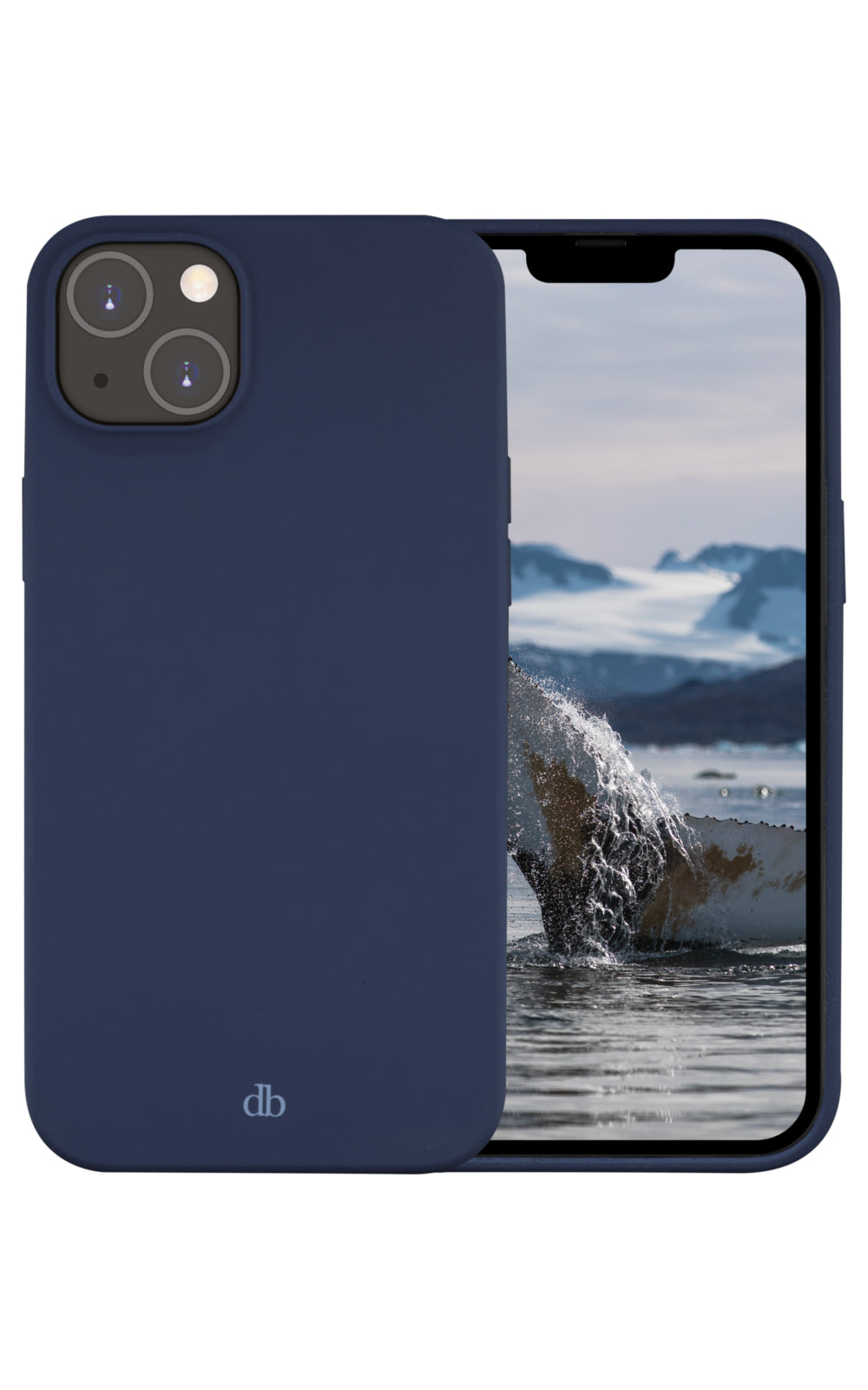 dbramante1928 Backcover – für Apple iPhone 14 Plus, Recycling-Kunststoff + Silikon, Blau