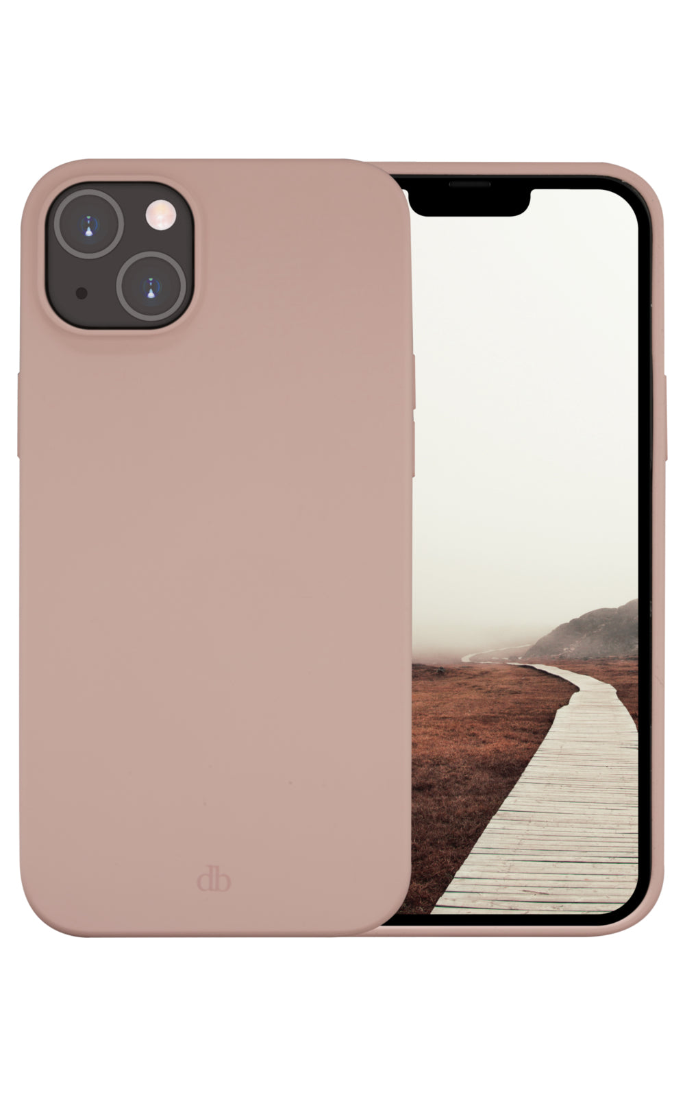 dbramante1928 Costa Rica – Backcover – für Apple iPhone 14 Plus, Kunststoff+Silikon, Pink Sand