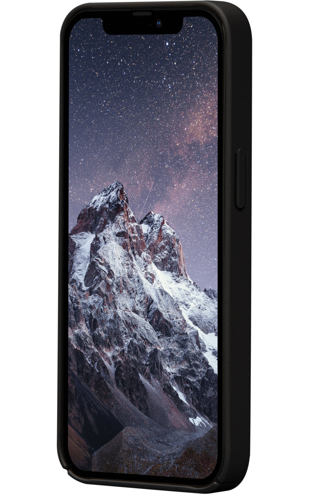 dbramante1928 Dune Backcover – für Apple iPhone 14 Plus, Recycling-Kunststoff, schwarz, bis 1,2 m sturzsicher