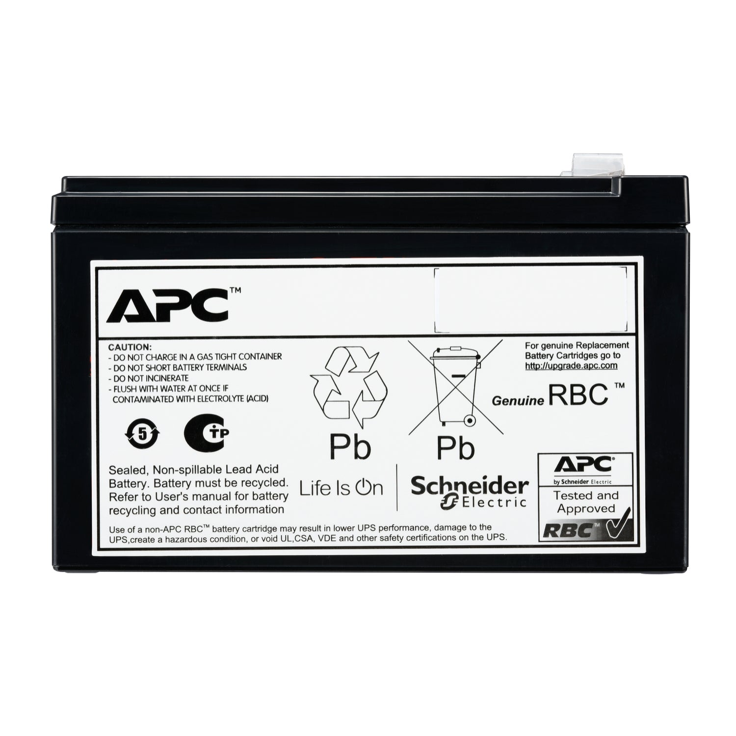 APC Ersatzbatterie Nr. 205, Blei (VRLA), 648 Wh, 72 V – 1 Stk.