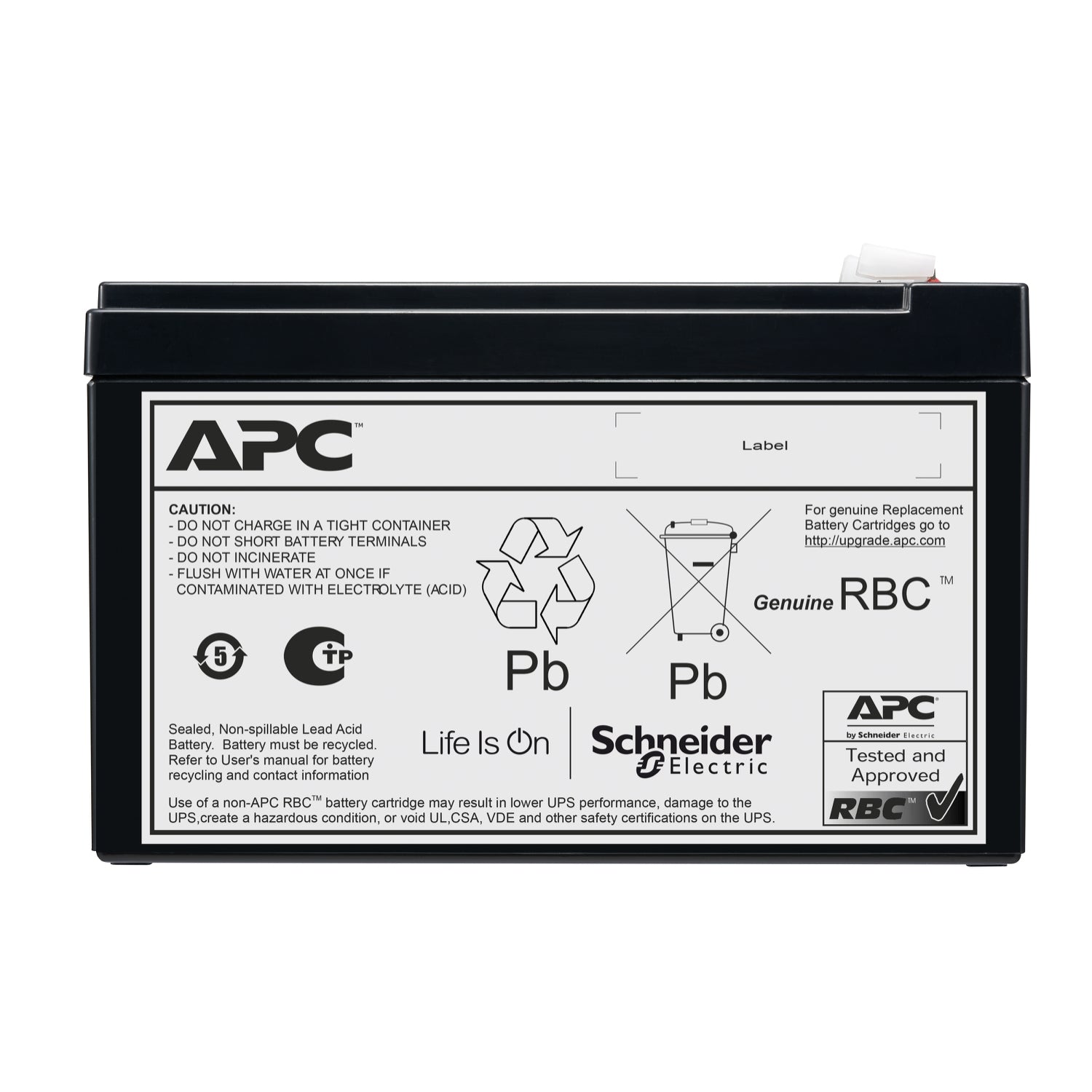 APC Ersatzbatteriemodul Nr. 210 – Blei (VRLA), 12 V, 7 Ah