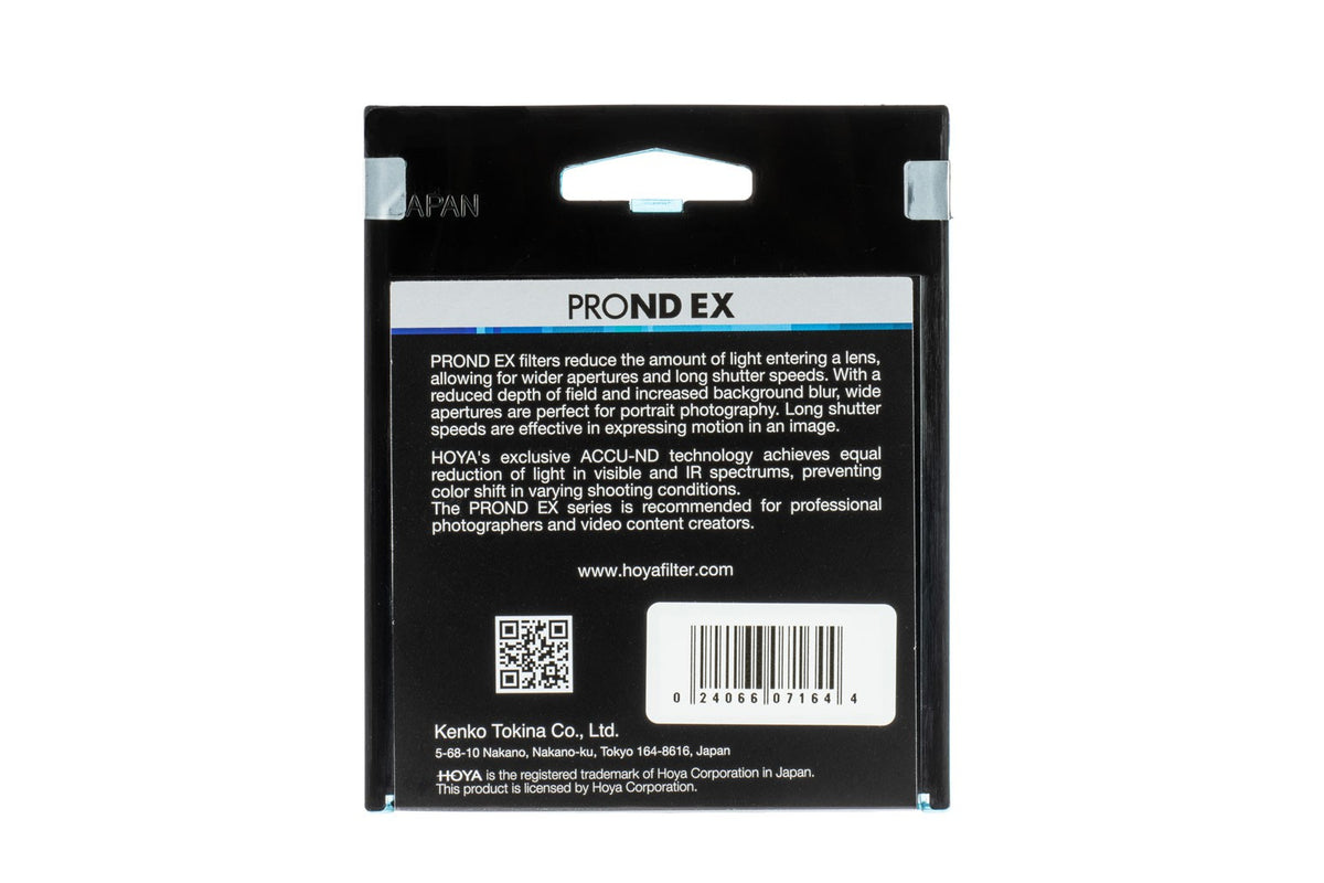 Hoya PRO ND EX 1000 Neutraldichtefilter – 67 mm, ND1000 (10 Stufen) – für 67 mm Filtergewinde – 1er-Pack