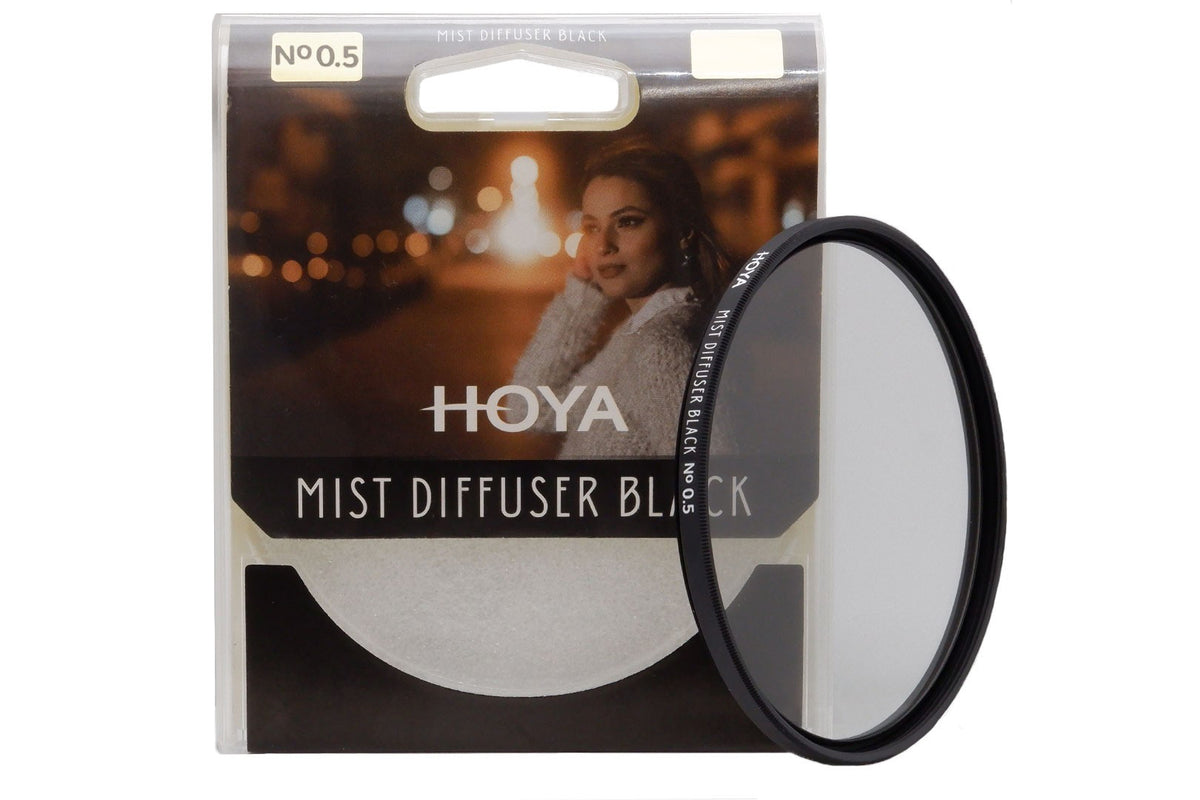 Hoya Mist Diffuser No0.5 Diffusionsfilter – Schwarz – für Objektive mit 49 mm Filtergewinde