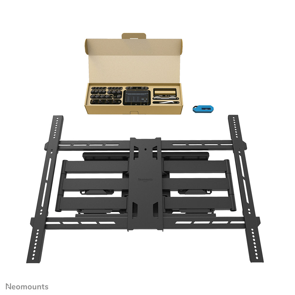 Neomounts WL40S-950BL18 – Wandhalterung, Full-Motion, für 55–110", VESA 300×200–800×600, bis 125 kg