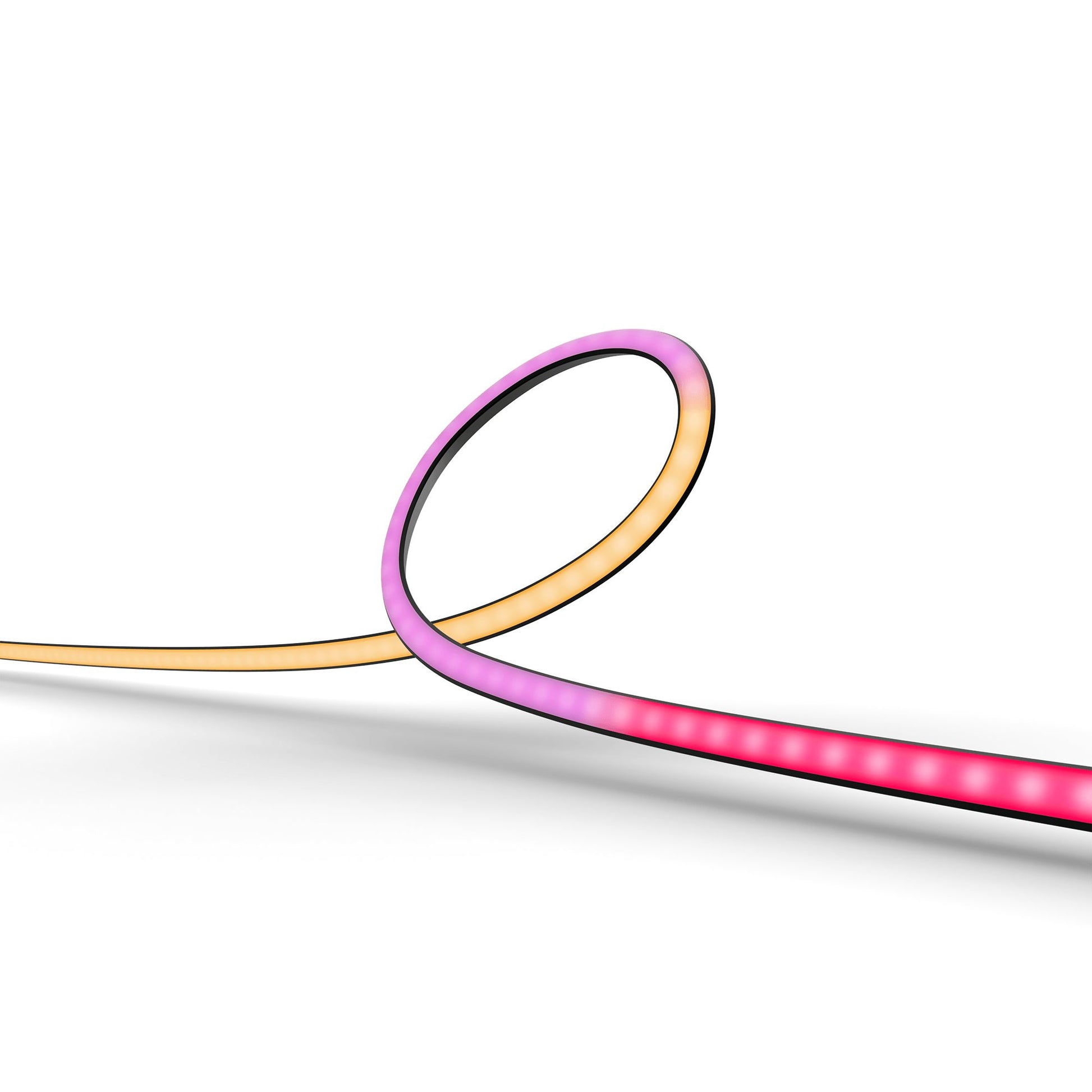 Philips Hue Lightstrip Starter-Set mit Bridge – Zigbee, Bluetooth – RGB + 2000–6500 K